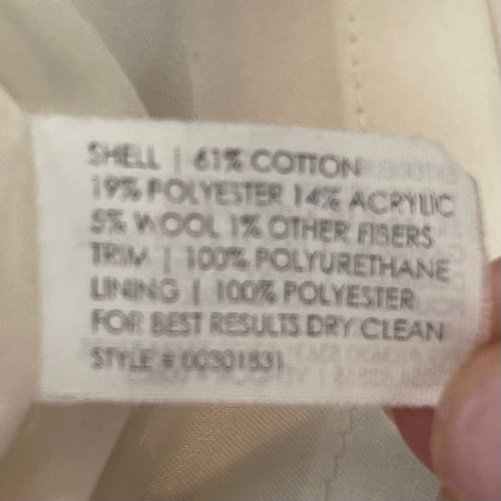 Club Monaco Women's Skirts Club Monaco Glitter White Leather Mini Skirt - Picture 8 of 10